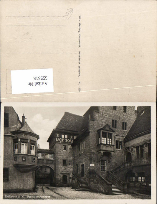 555315, Heilbronn am Neckar, Deutschordenshaus Erker