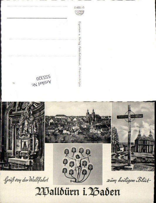 555320, Walldürn Baden Pilgrimage to the Holy Blood Neckar-Odenwald District
