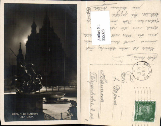 555328,Berlin bei Nacht Der Dom