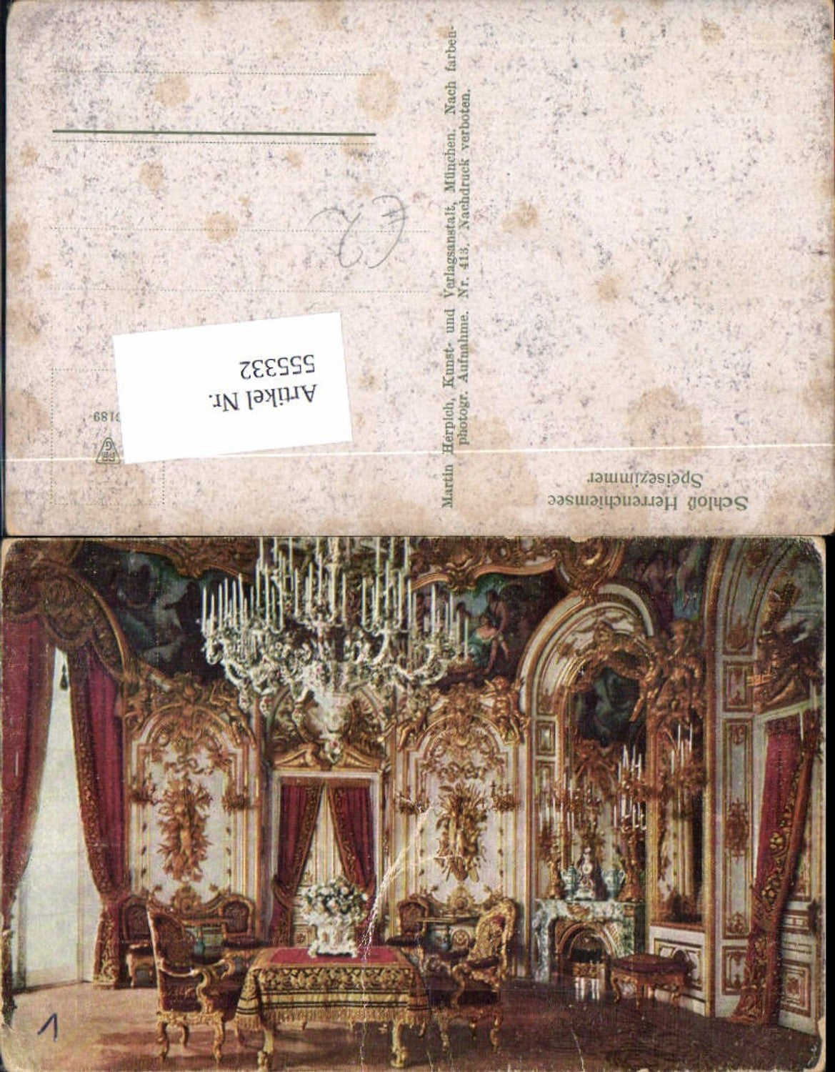 555332,Schloss Herrenchiemsee Chiemsee pub Herpich 413