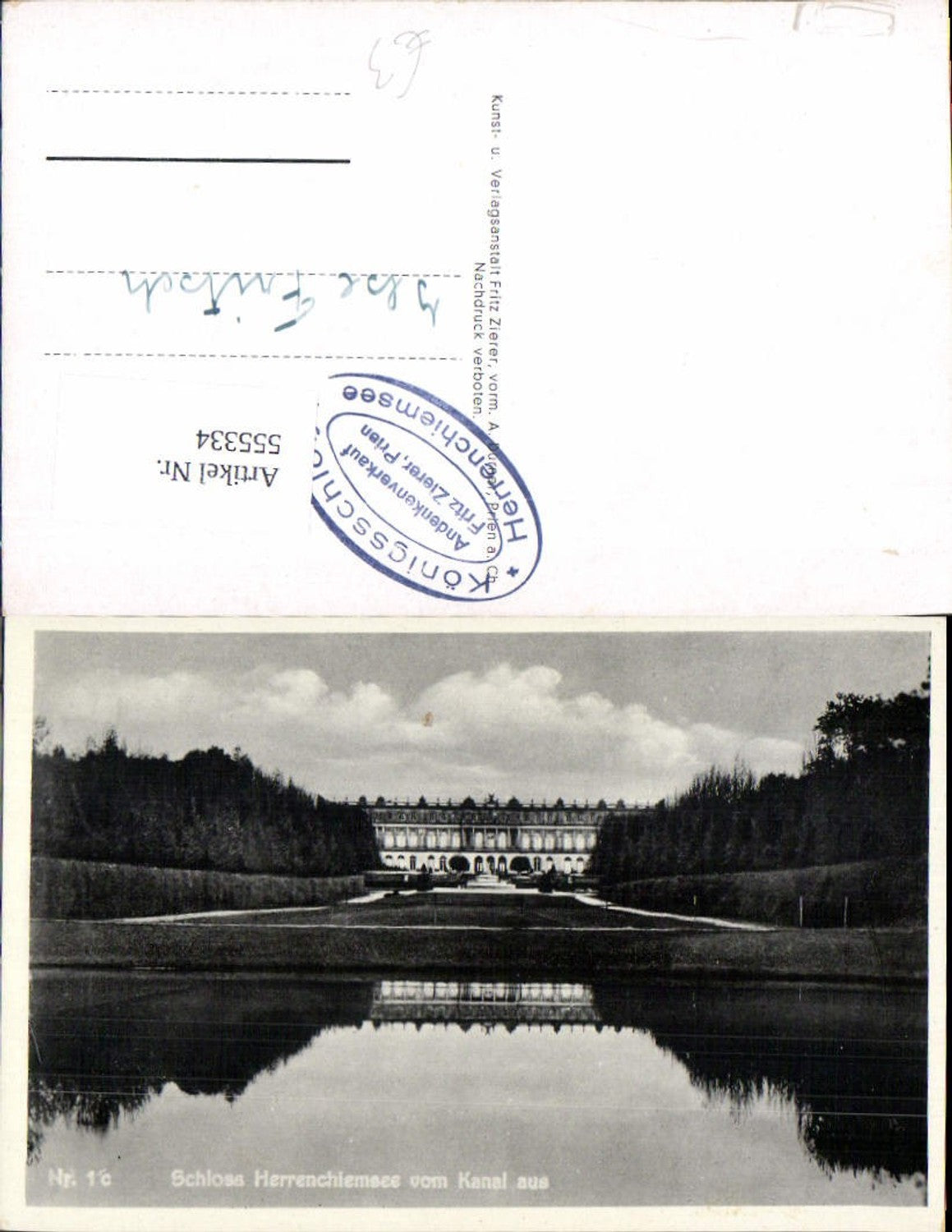 555334,Schloss Herrenchiemsee Chiemsee pub Fritz Zierer 1