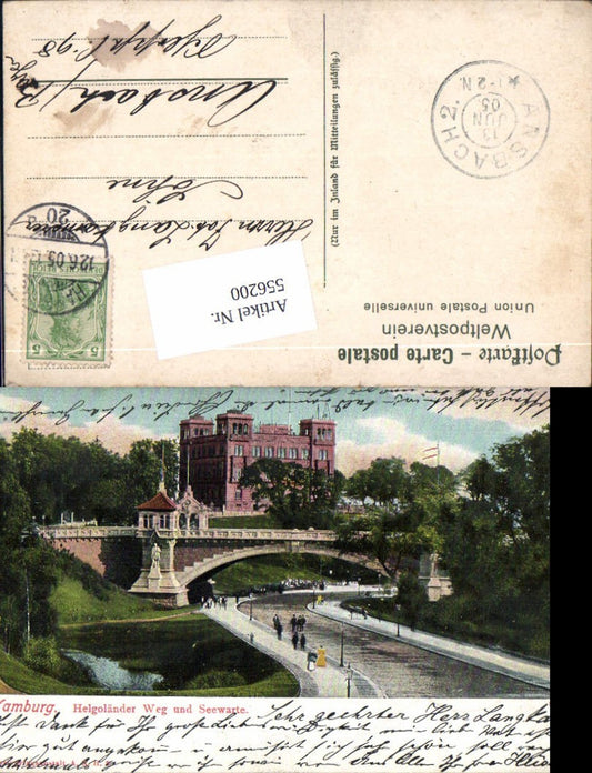 556200,Hamburg Mitte Helgoländer Weg Seewarte Teilansicht