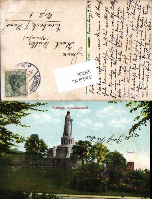 556205,Hamburg Neustadt Bismarck Denkmal