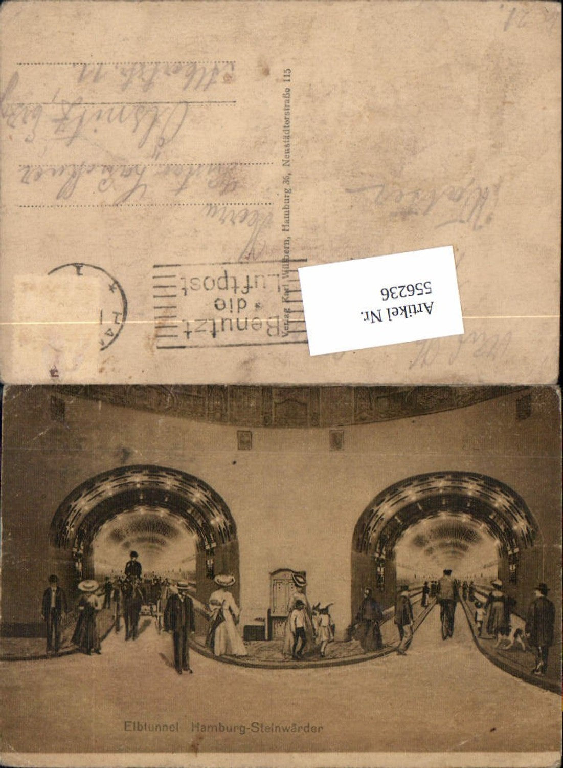 556236,Hamburg Elbtunnel Steinwärder