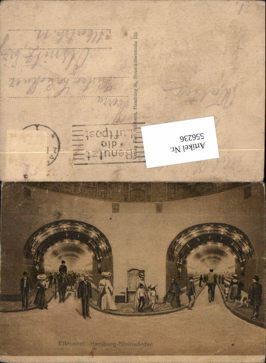 556236,Hamburg Elbtunnel Steinwärder