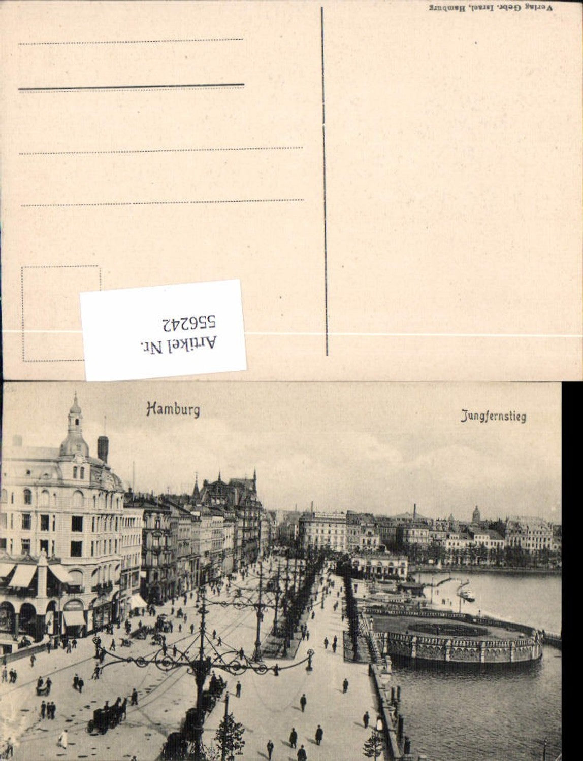 556242,Hamburg Jungfernstieg Leute pub Gebrüder Israel