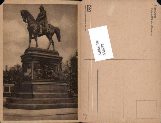 556259,Hamburg Kaiser Wilhelm Denkmal