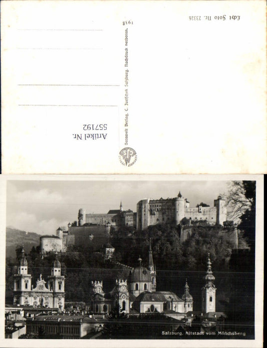 557192, Salzburg City Old Town Mönchsberg