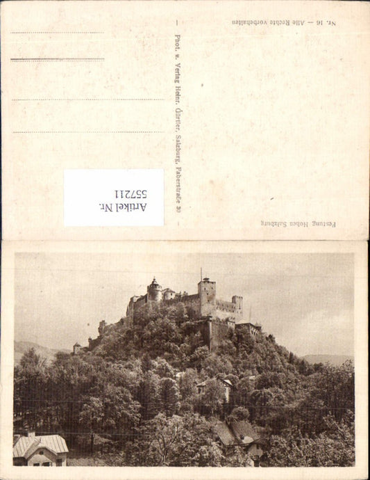 557211, Salzburg City Hohensalzburg Fortress