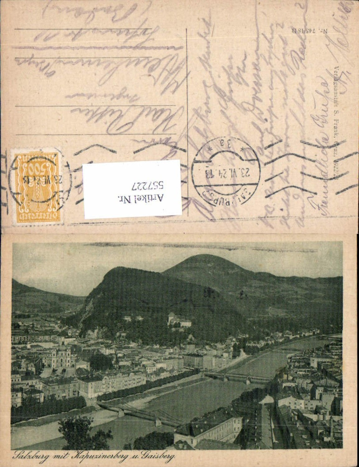 557227, Salzburg city of Gaisberg