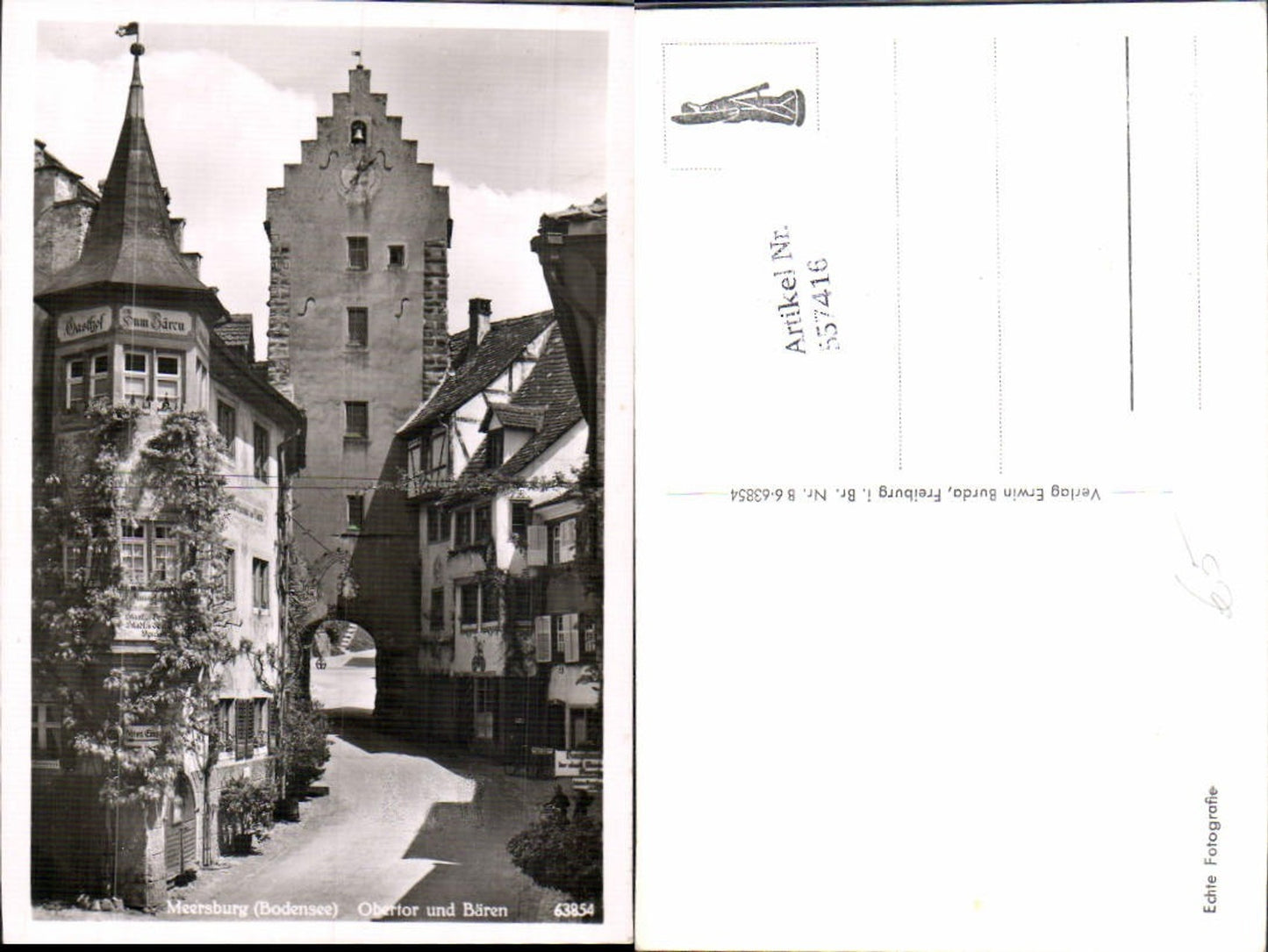 557416,Meersburg Bodensee Obertor Bären Erker