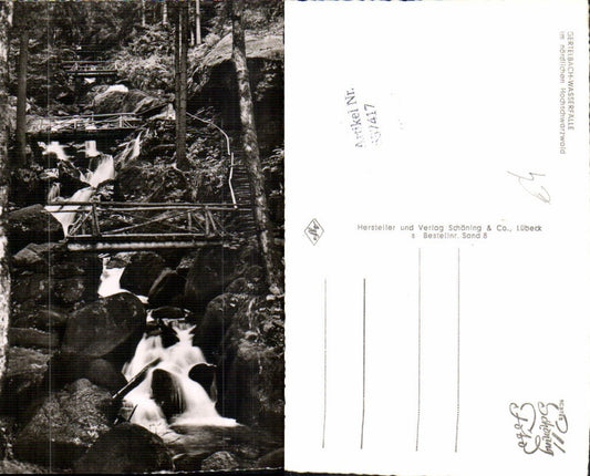 557417, Gertelbach Waterfall Black Forest near Bühl Baden