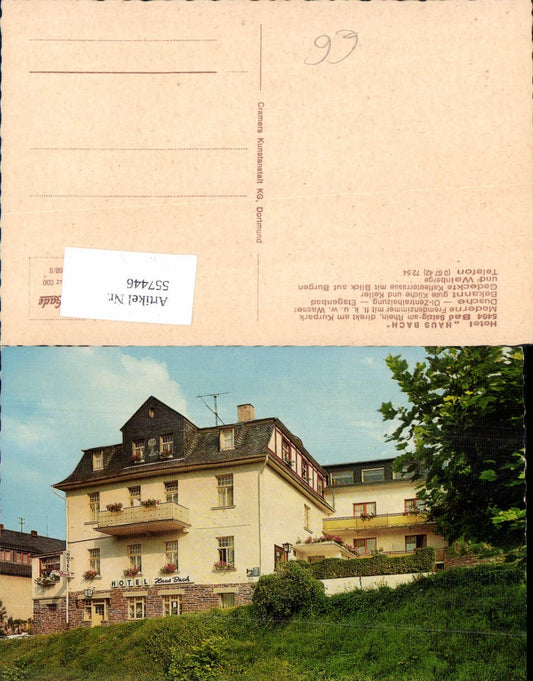 557446,Bad Salzig am Rhein Hotel Gasthof Haus Bach Boppard