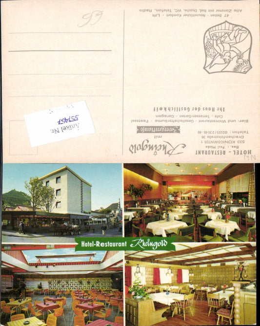 557457,Königswinter Hotel Restaurant Rheingold