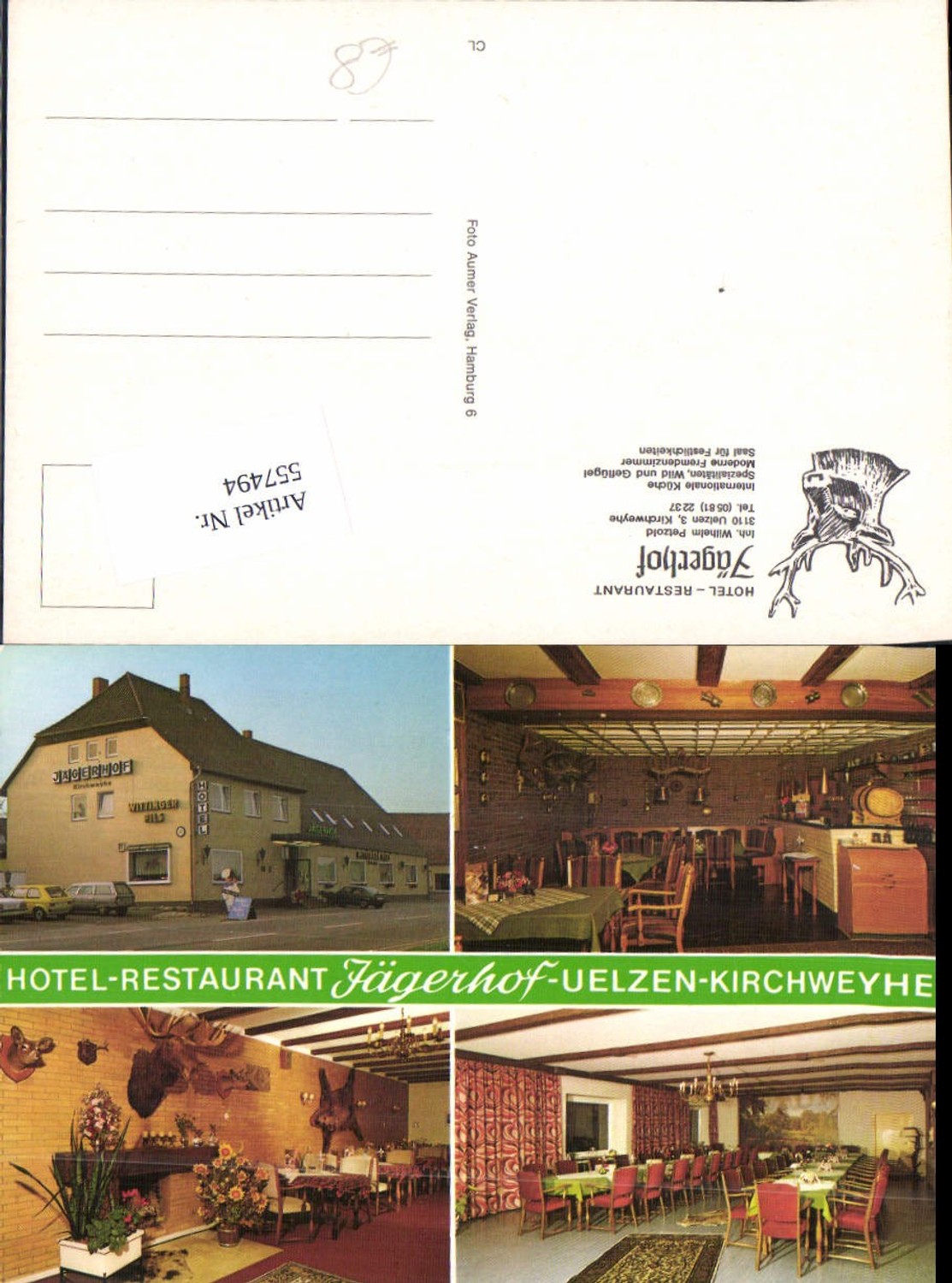 557494,Uelzen Kircheyhe Hotel Restaurant Jägerhof