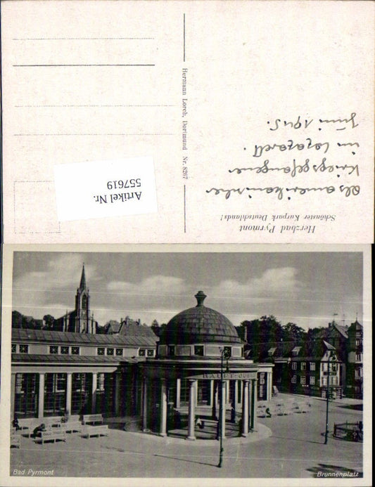 557619,Bad Pyrmont Brunnenplatz