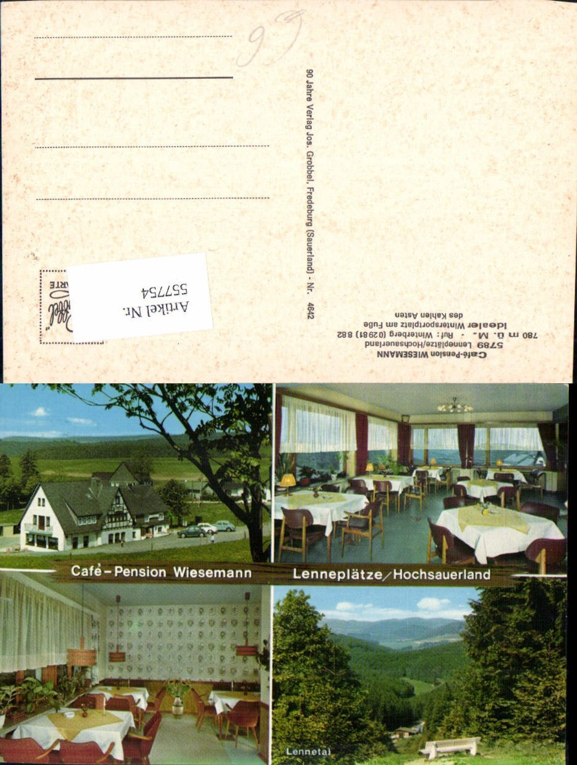 557754,Winterberg Hochsauerland Cafe Pension Wiesemann Lenneplätze