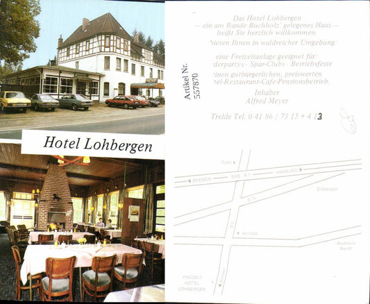 557870,Buchholz in der Nordheide Hotel Lohbergen Speisesaal Auto