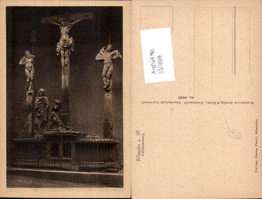 557899, Wimpfen am Neckar, Bad Wimpfen, Calvarienberg, Cross, Religion