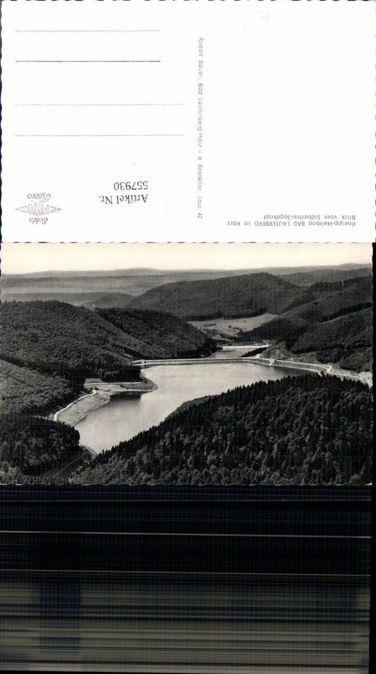 557930,Foto Ak Bad Lauterberg im Harz Blick v. Stöberhai-Jagdkopf