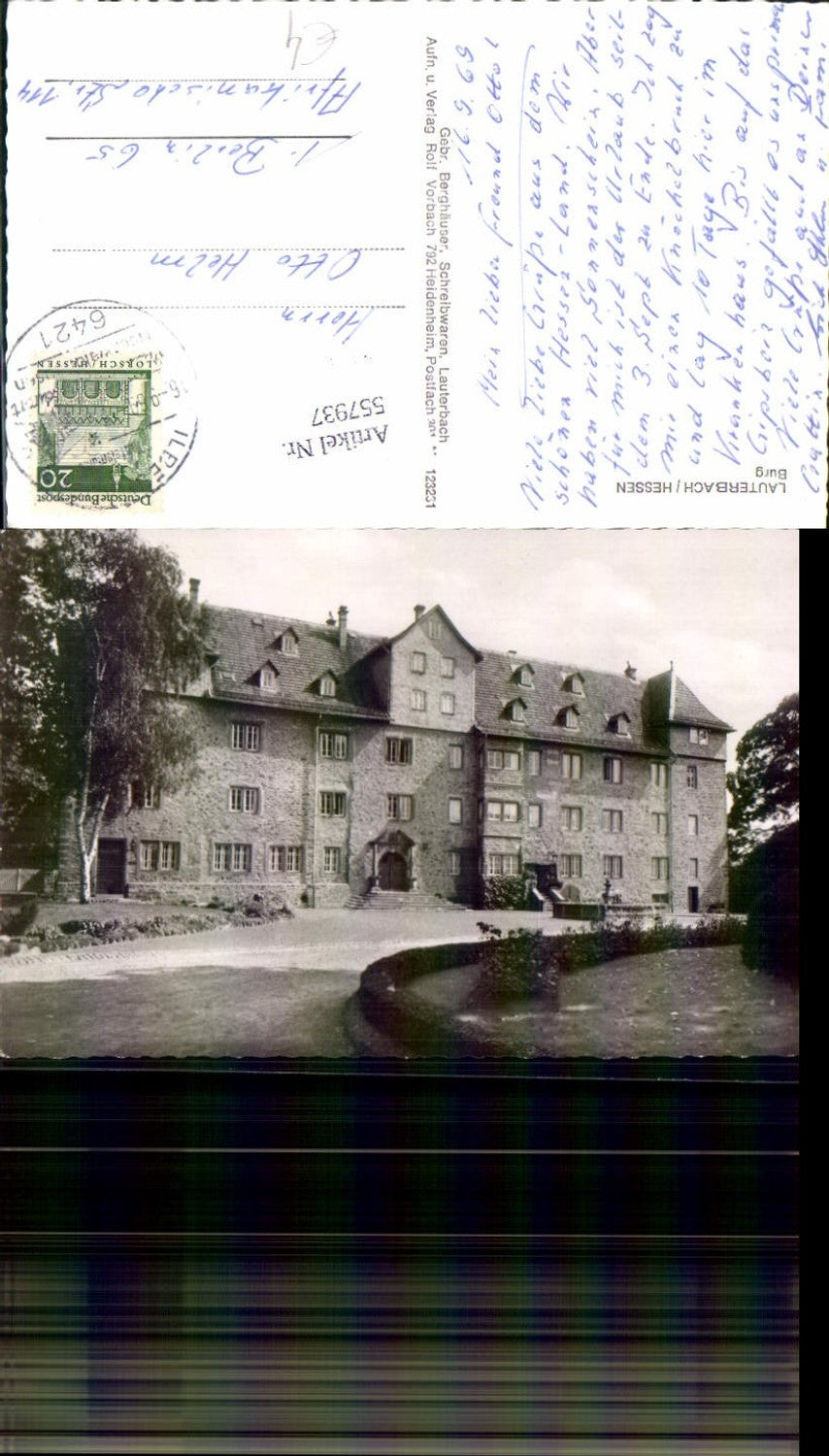 557937,Lauterbach Burg Ansicht