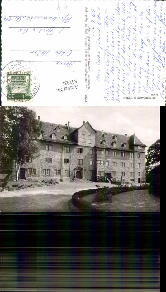 557937,Lauterbach Burg Ansicht