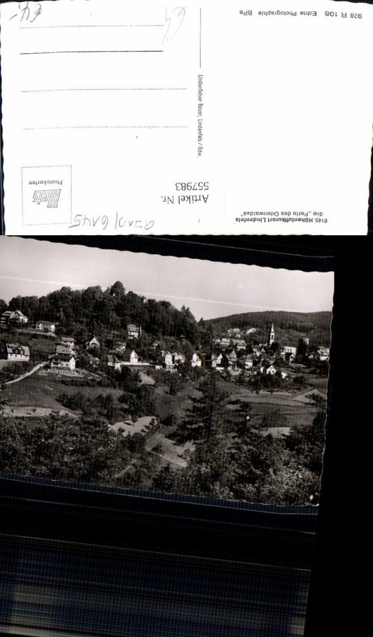 557983,Foto Ak Lindenfels Odenwald Totale