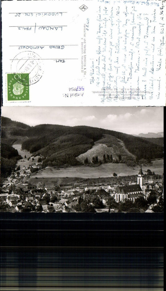 557994, Photo Ak Neustadt Schwarzwald Titisee-Neustadt Totale