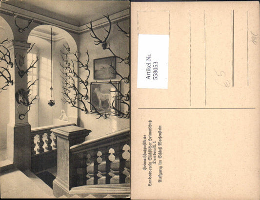 558053,Müglitztal Aufgang im Schloss Weesenstein