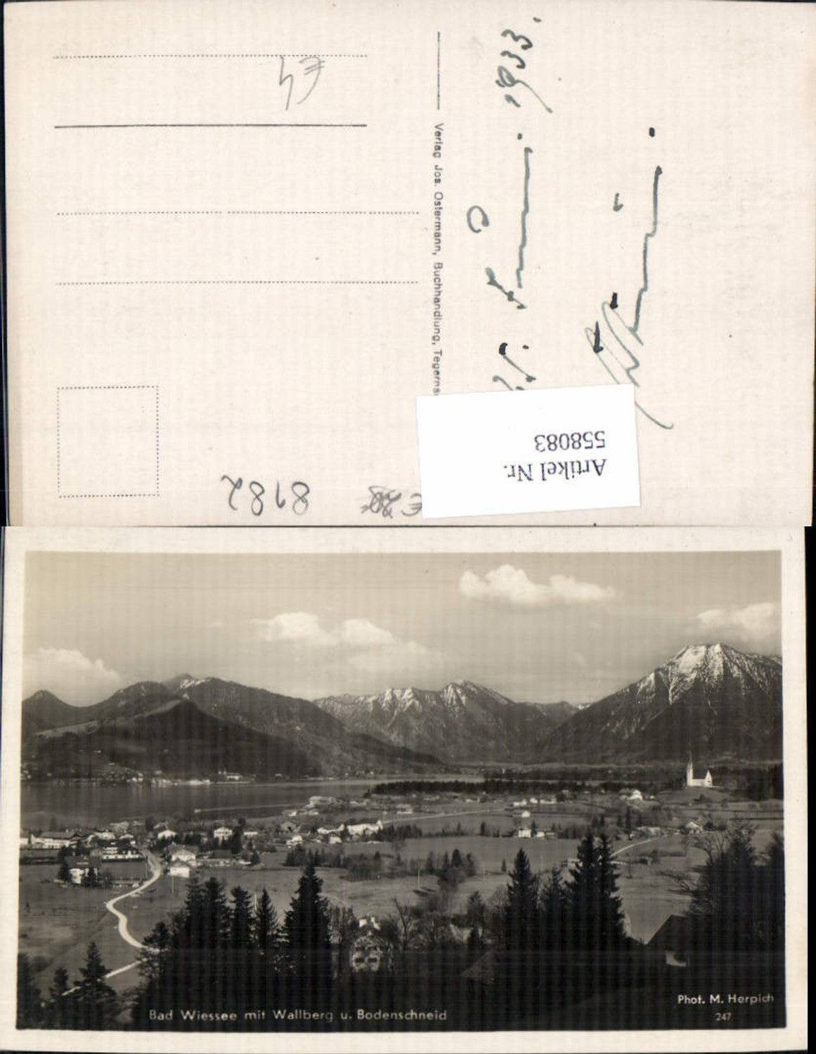 558083,Bad Wiessee m. Wallberg u. Bodenschneid