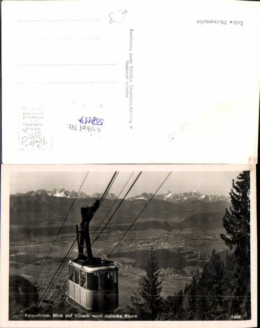 558117,Villach Kanzelbahn Gondel Seilbahn