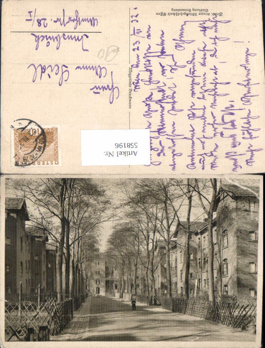 558196,tolle AK Cronenberg Essen Friedrich Krupp Siedlung Kronenberg Altendorf