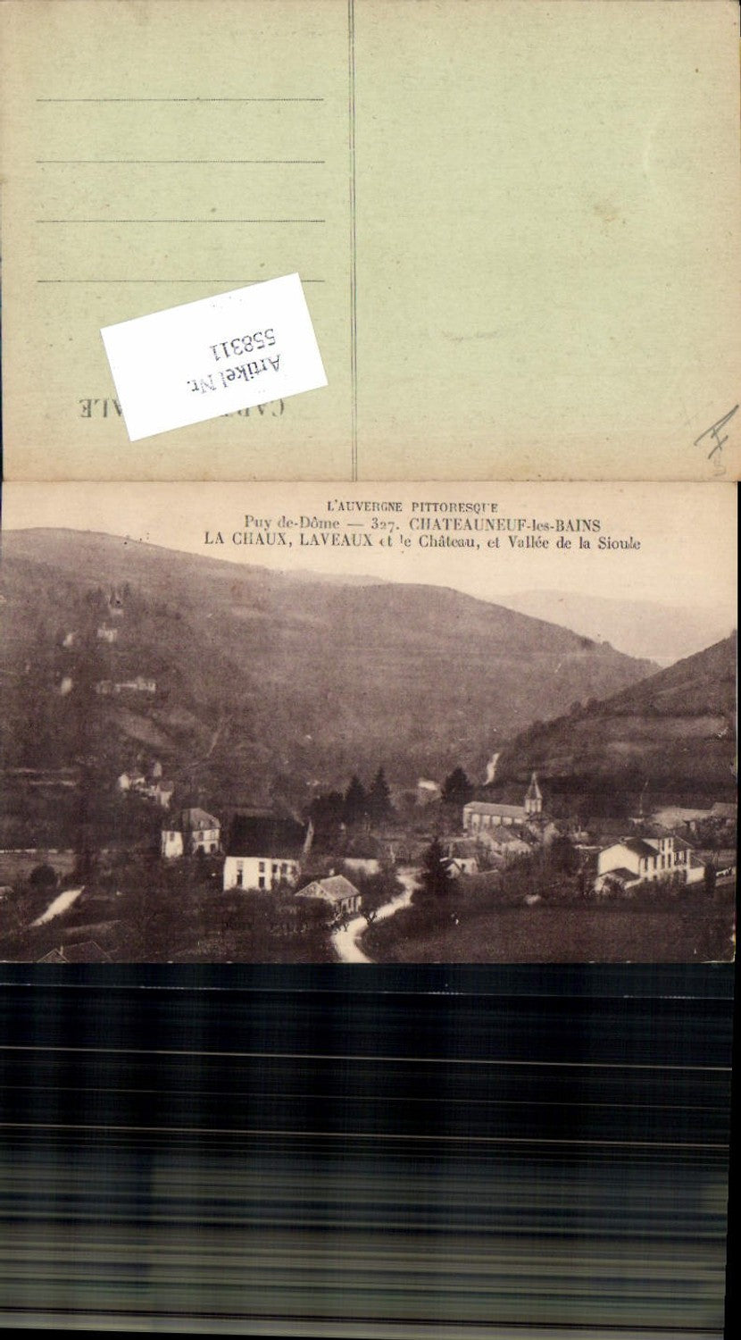 558311,Puy de Dome Chateauneuf-les-Bains Laveaux