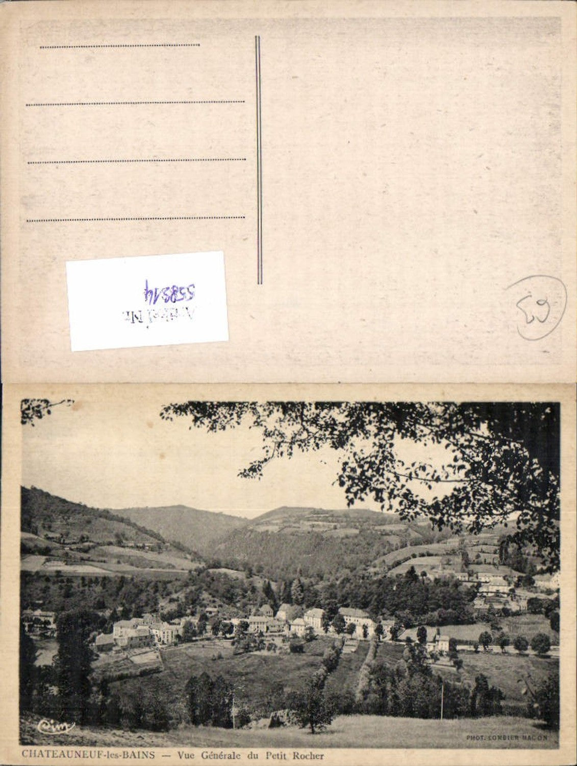 558314,Puy de Dome Chateauneuf-les-Bains