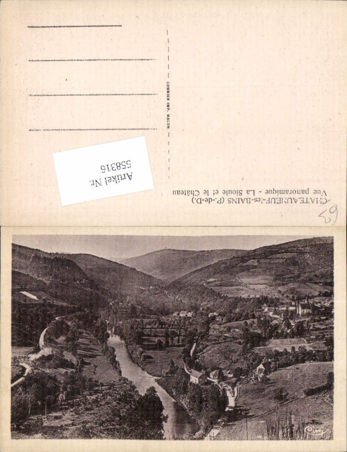 558316,Puy de Dome Chateauneuf-les-Bains