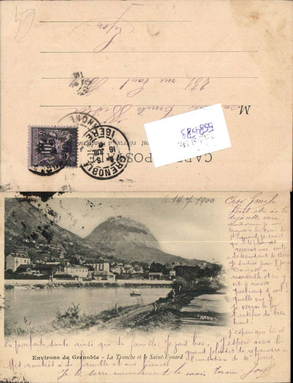 558579,France Envorins de Grenoble La Tronche et le Saint Eynard