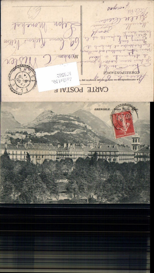 558582,France Grenoble Place Victor Hugo