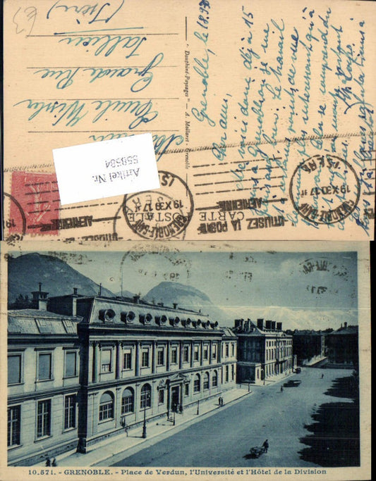 558584,France Grenoble Place de Verdun Universität