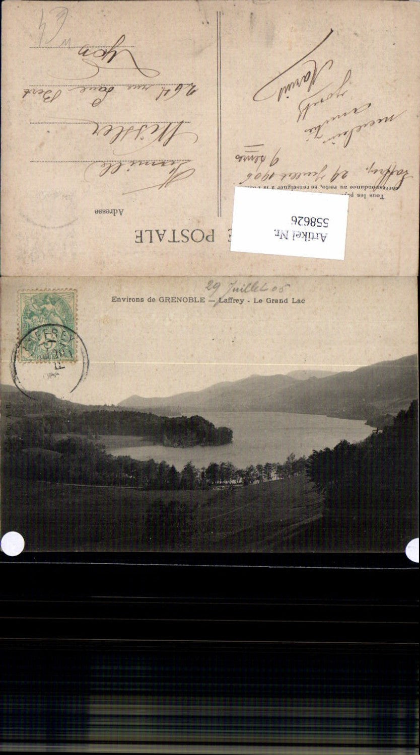 558626,France Environs de Grenoble Laffrey Grand Lac