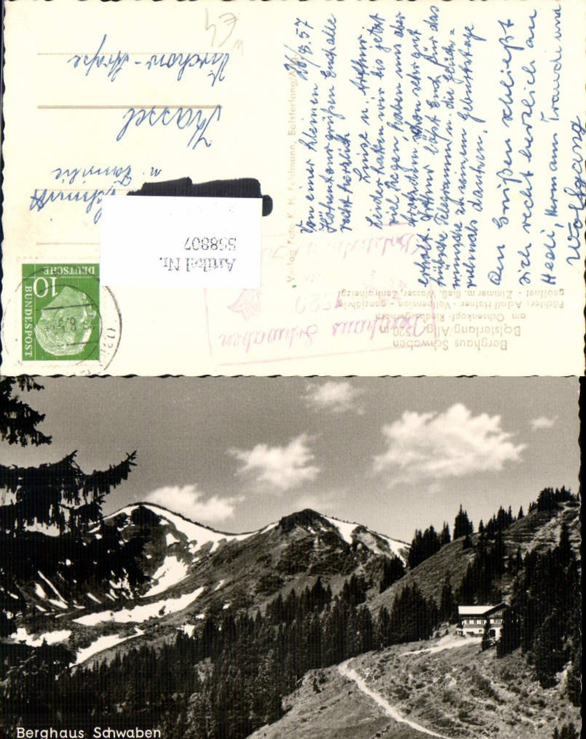 558807, Berghaus Schwaben Bolsterlang Allgäuer