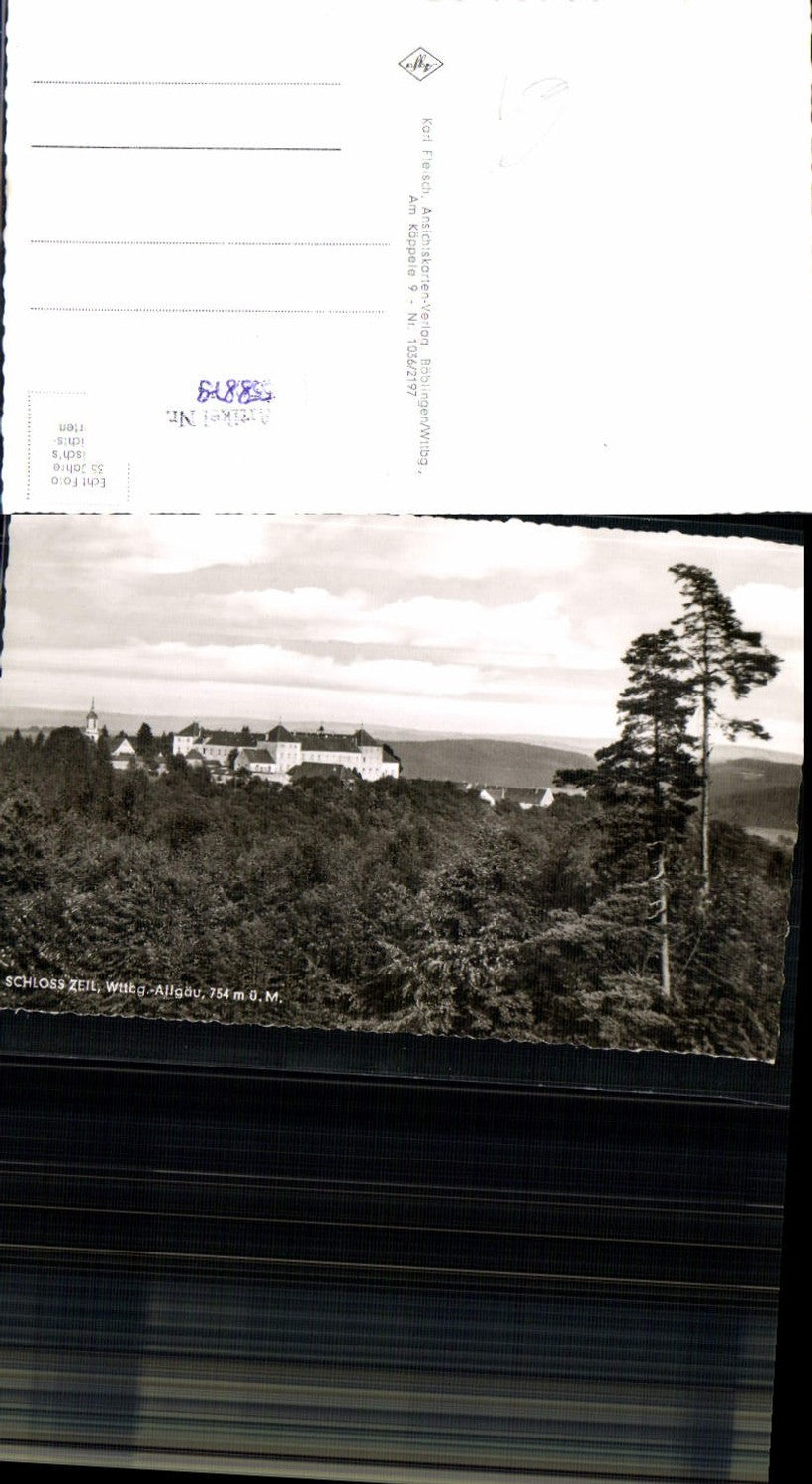 558879,Foto Ak Schloss Zeil Ansicht Leutkirch im Allgäu