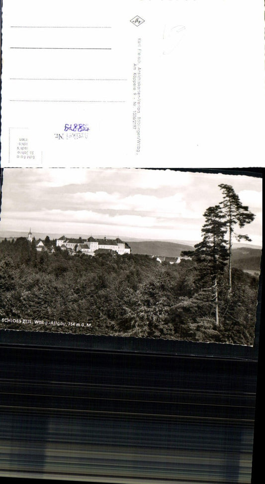 558879, Photo Ak Zeil Castle View Leutkirch im Allgäu