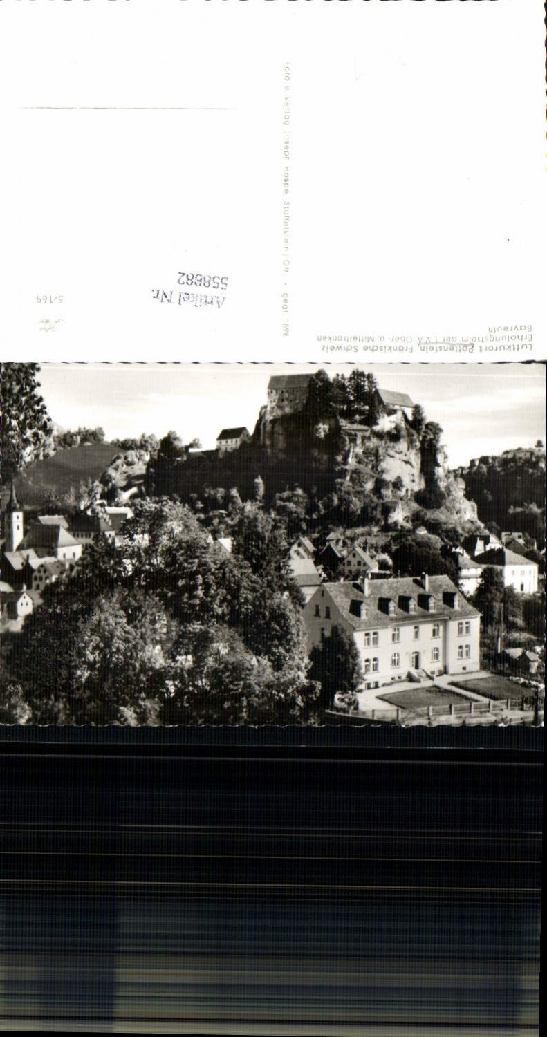 558882,Foto Ak Pottenstein Fränkische Schweiz Oberfranken