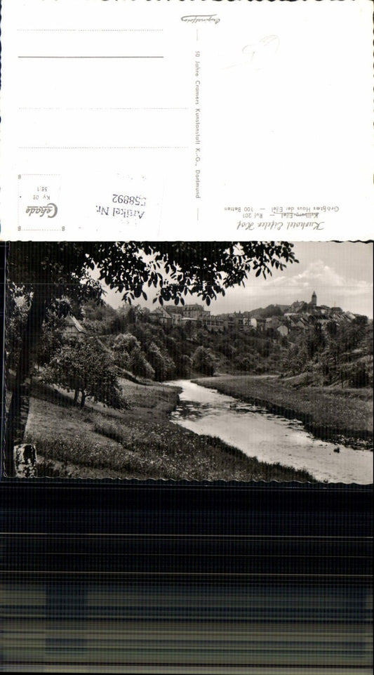 558892,Foto Ak Kyllburg Eifel Ansicht m. Baum