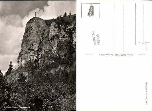 558939, Photo Ak Balinger Berge Lachenstein near Hausen am Tann