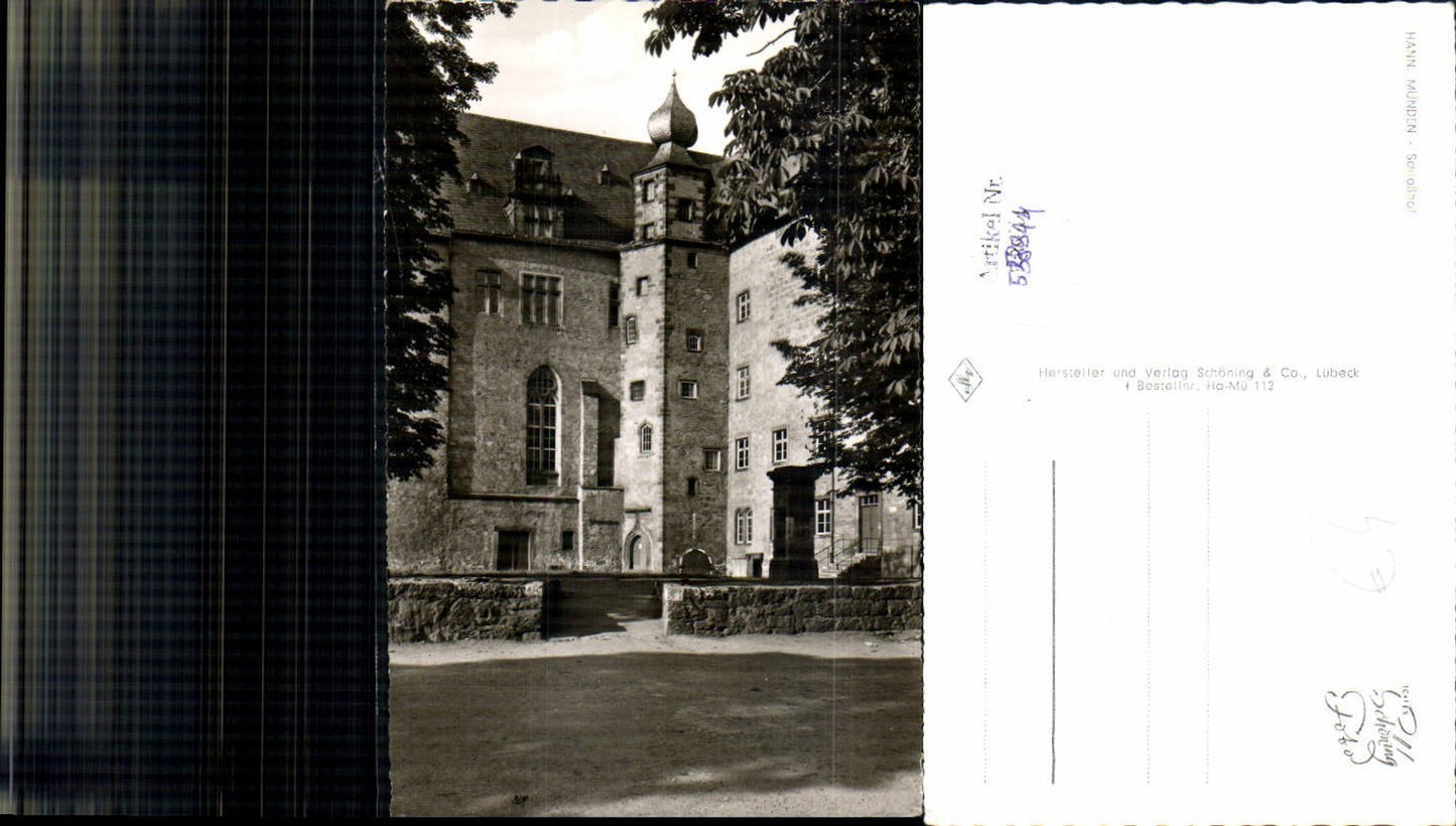 558944,Foto Ak Hann. Münden Schloßhof