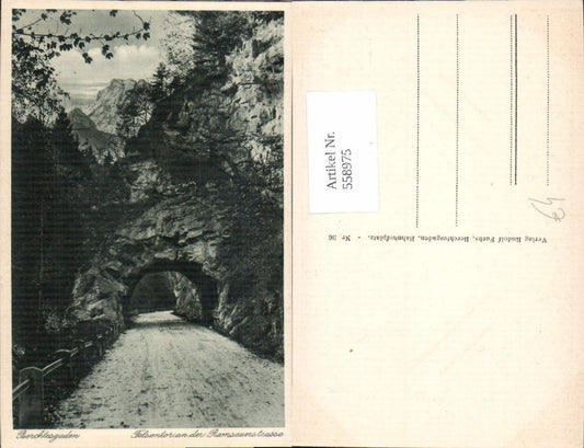 558975,Berchtesgaden Felsentor a. d. Ramsauerstrasse