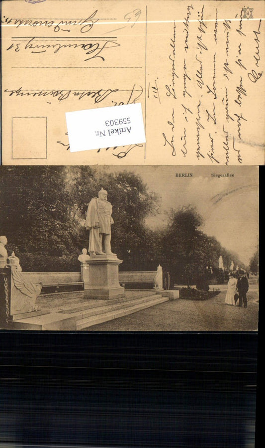 559303,Berlin Siegesallee Bismarck Denkmal Tierpark