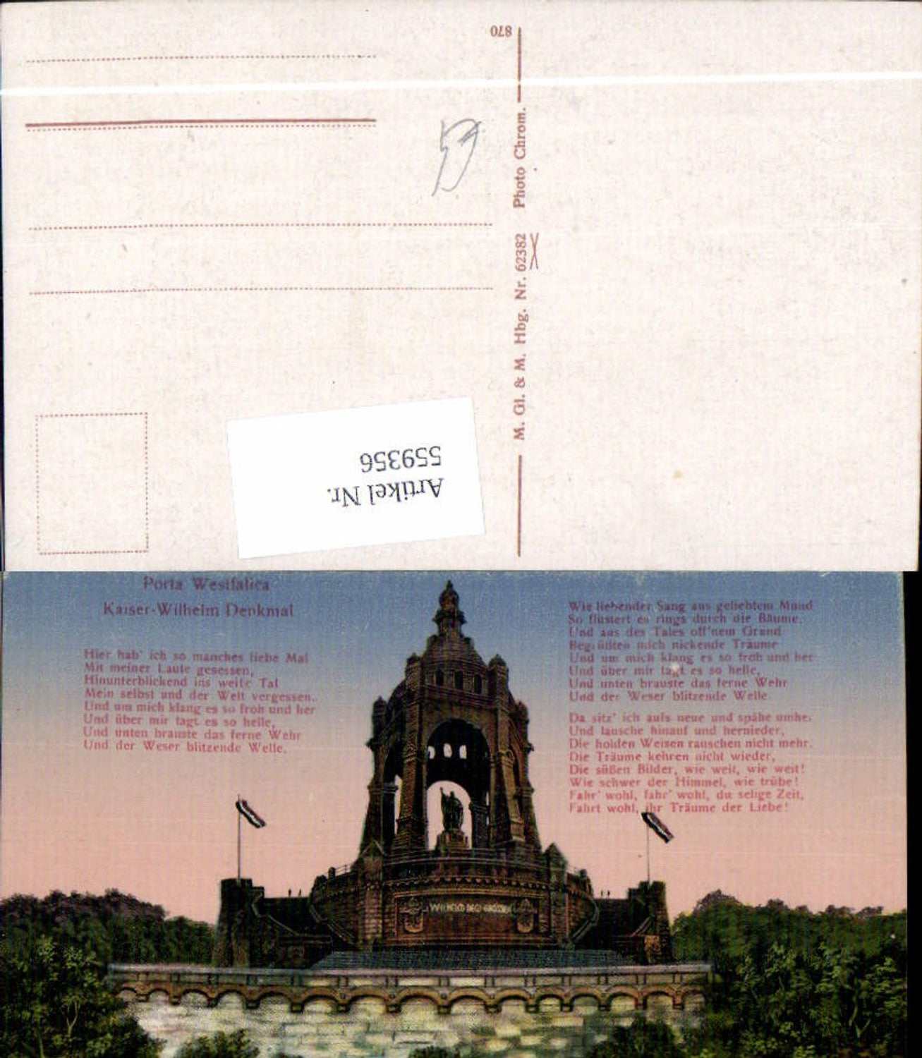 559356,Portia Westfalica Kaiser-Wilhelm-Denkmal Text