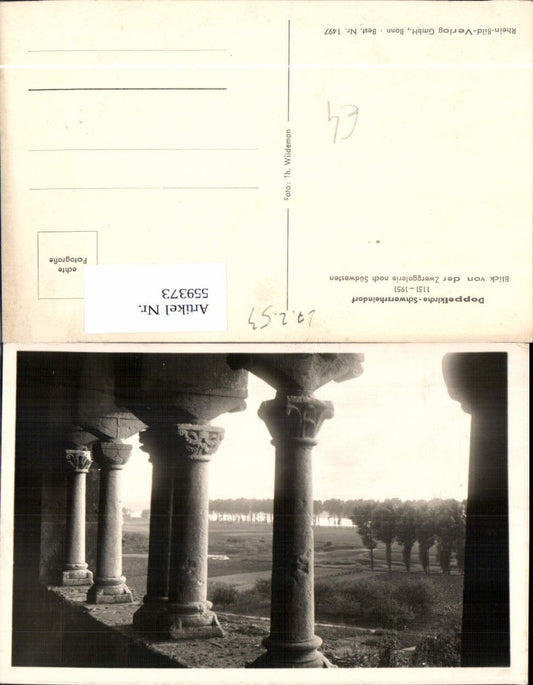 559373,Foto Ak Doppelkirche Schwarzrheindorf Blick Zwerggalerie Beuel Bonn